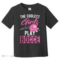 Womens Coolest Play Bocce Ball Toddler T-Shirt thumb 0