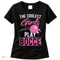 Womens Coolest Play Bocce Ball Women's T-Shirt thumb 0