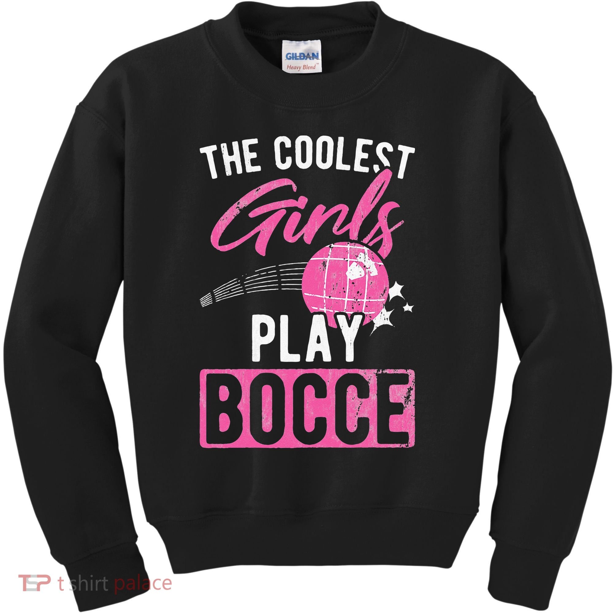 Womens Coolest Play Bocce Ball Kids Sweatshirt