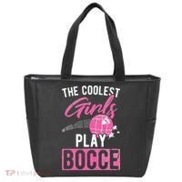 Womens Coolest Play Bocce Ball Tote Bag thumb 0