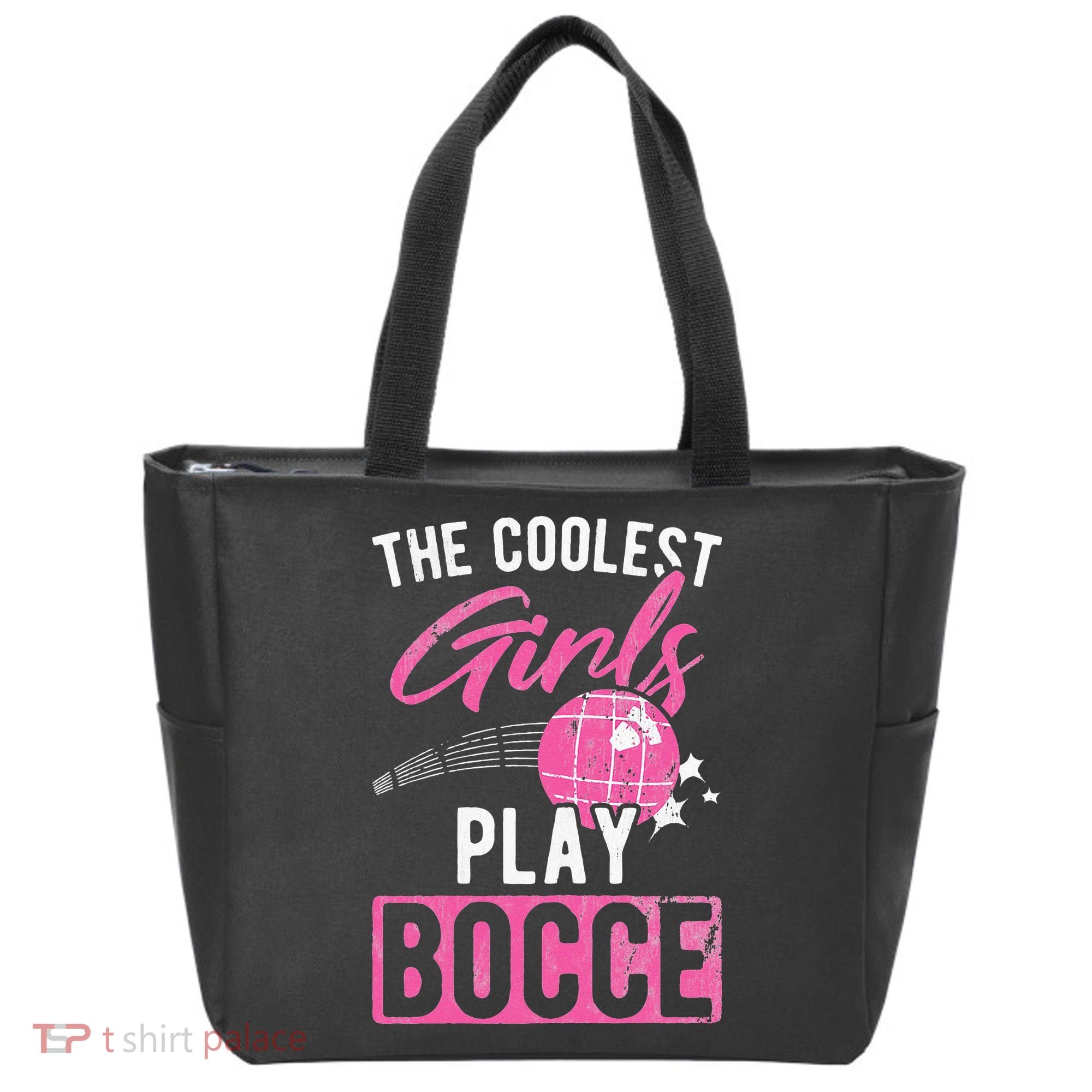 Womens Coolest Play Bocce Ball Tote Bag