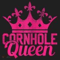 Womens Cornhole Queen Corn Hole Funny Women's Sweatshirt thumb 2