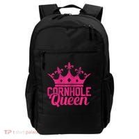 Womens Cornhole Queen Corn Hole Funny Backpack thumb 0
