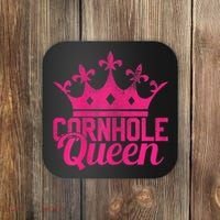 Womens Cornhole Queen Corn Hole Funny Coaster thumb 0
