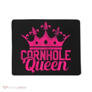 Womens Cornhole Queen Corn Hole Funny Mousepad