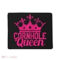 Womens Cornhole Queen Corn Hole Funny Mousepad thumb 0