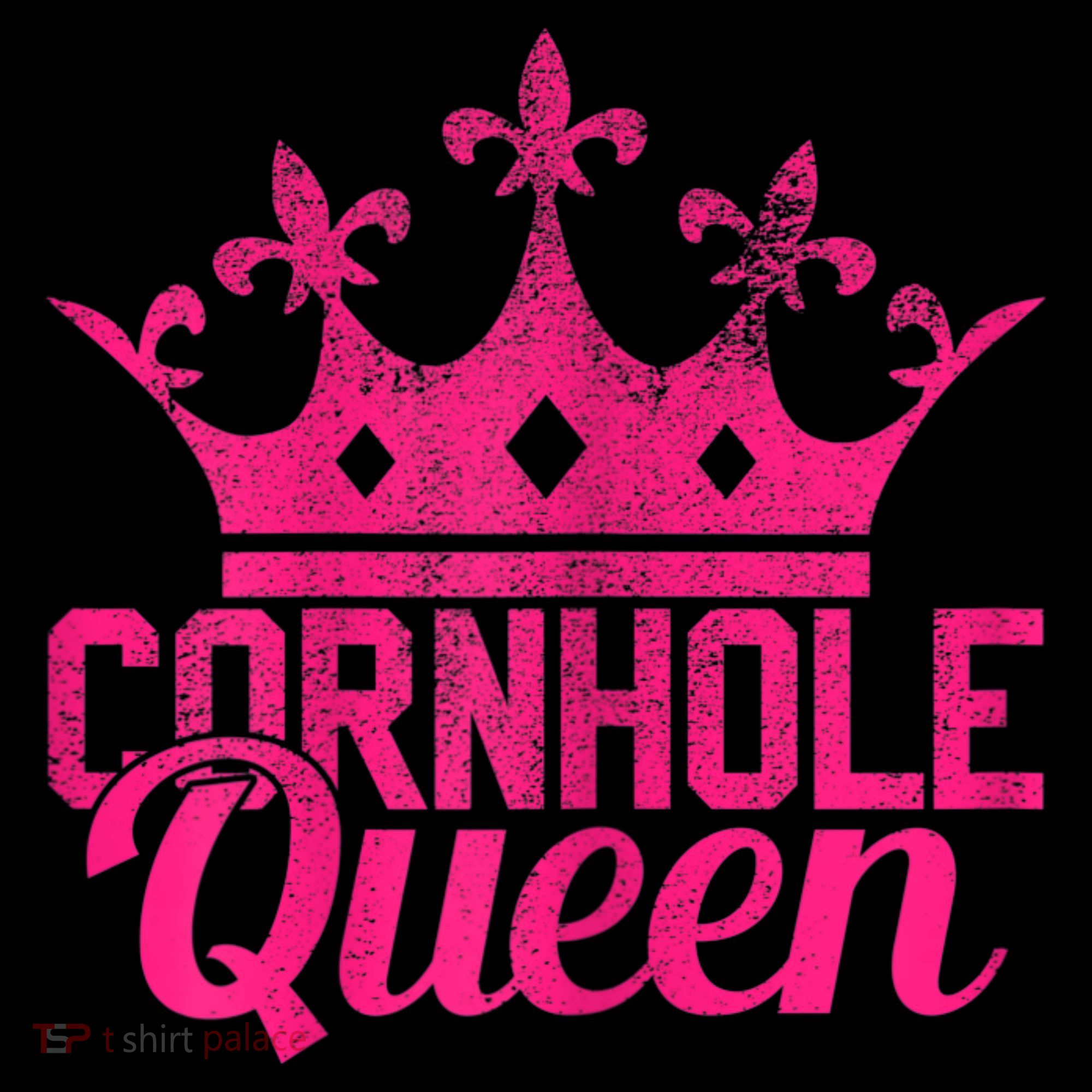 Womens Cornhole Queen Corn Hole Funny Mousepad