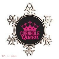 Womens Cornhole Queen Corn Hole Funny Ornament thumb 0