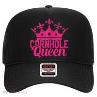 Womens Cornhole Queen Corn Hole Funny Hat thumb 0