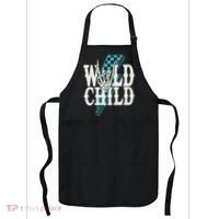 Wild Child Rock And Roll Lightning Bolt Apron thumb 0