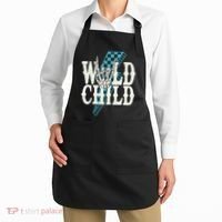 Wild Child Rock And Roll Lightning Bolt Apron thumb 2