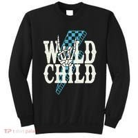 Wild Child Rock And Roll Lightning Bolt Sweatshirt thumb 0