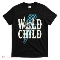 Wild Child Rock And Roll Lightning Bolt T-Shirt thumb 0