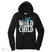 Wild Child Rock And Roll Lightning Bolt Women's Hoodie thumb 0