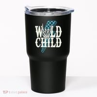 Wild Child Rock And Roll Lightning Bolt Tumbler thumb 0