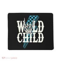 Wild Child Rock And Roll Lightning Bolt Mousepad thumb 0