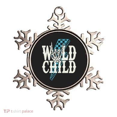 Wild Child Rock And Roll Lightning Bolt Ornament