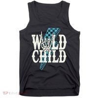 Wild Child Rock And Roll Lightning Bolt Tank Top thumb 0