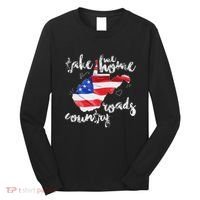 Wv Country Roads West Virginia Long Sleeve Shirt thumb 0