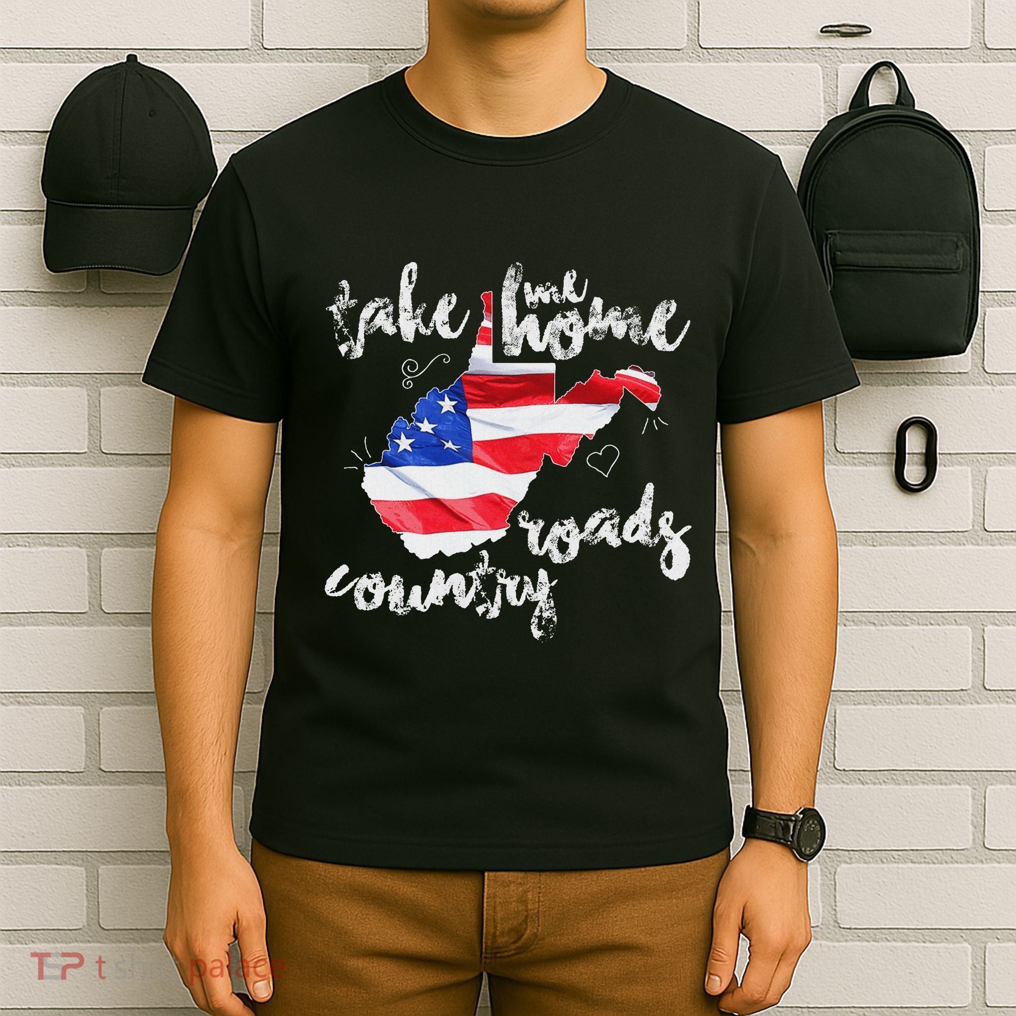 Wv Country Roads West Virginia T-Shirt