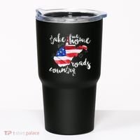 Wv Country Roads West Virginia Tumbler thumb 0