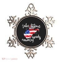 Wv Country Roads West Virginia Ornament thumb 0