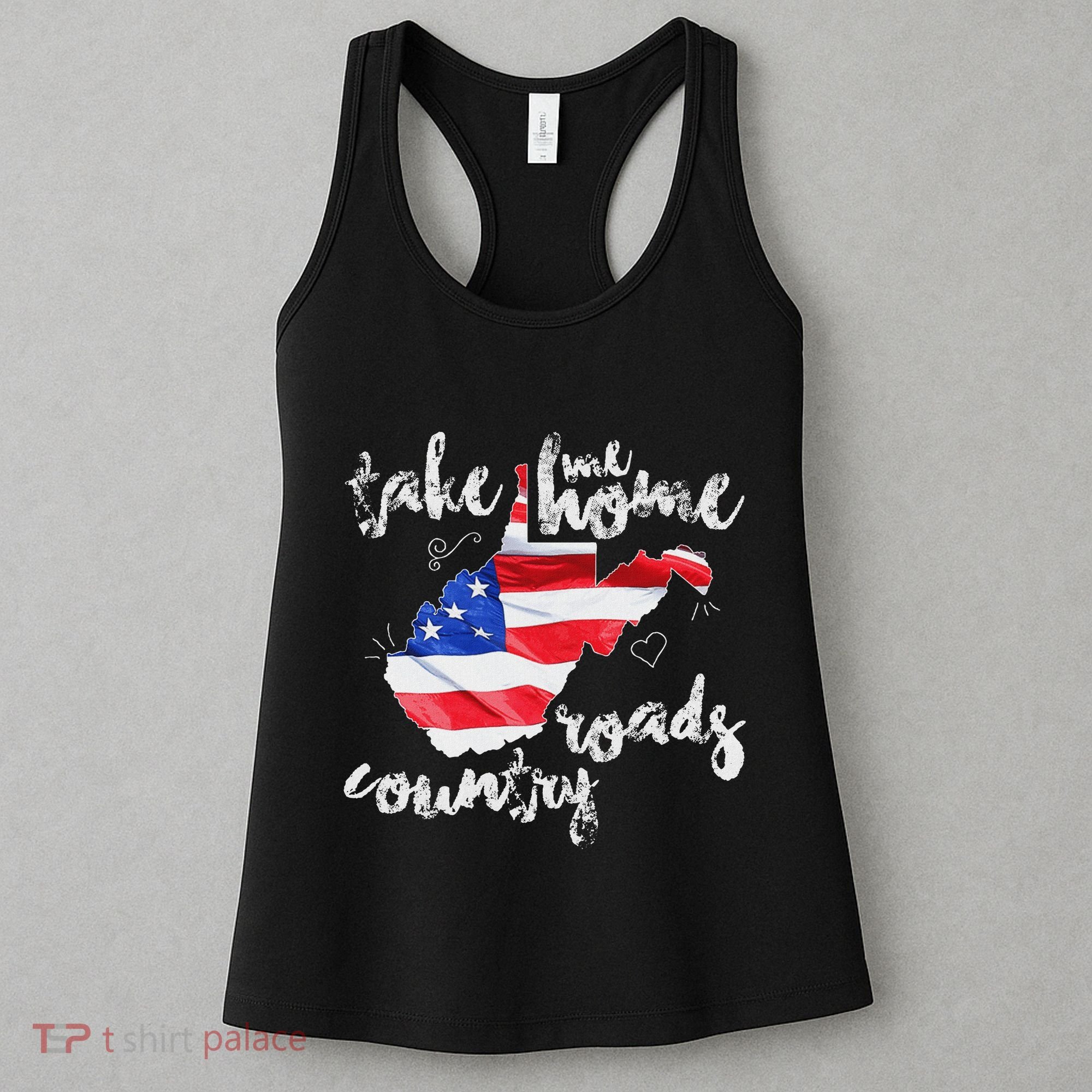 Wv Country Roads West Virginia Women's Tank Top