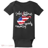 Wv Country Roads West Virginia Baby Bodysuit thumb 0