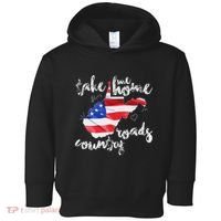 Wv Country Roads West Virginia Toddler Hoodie thumb 0