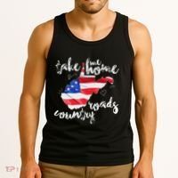 Wv Country Roads West Virginia Tank Top thumb 3