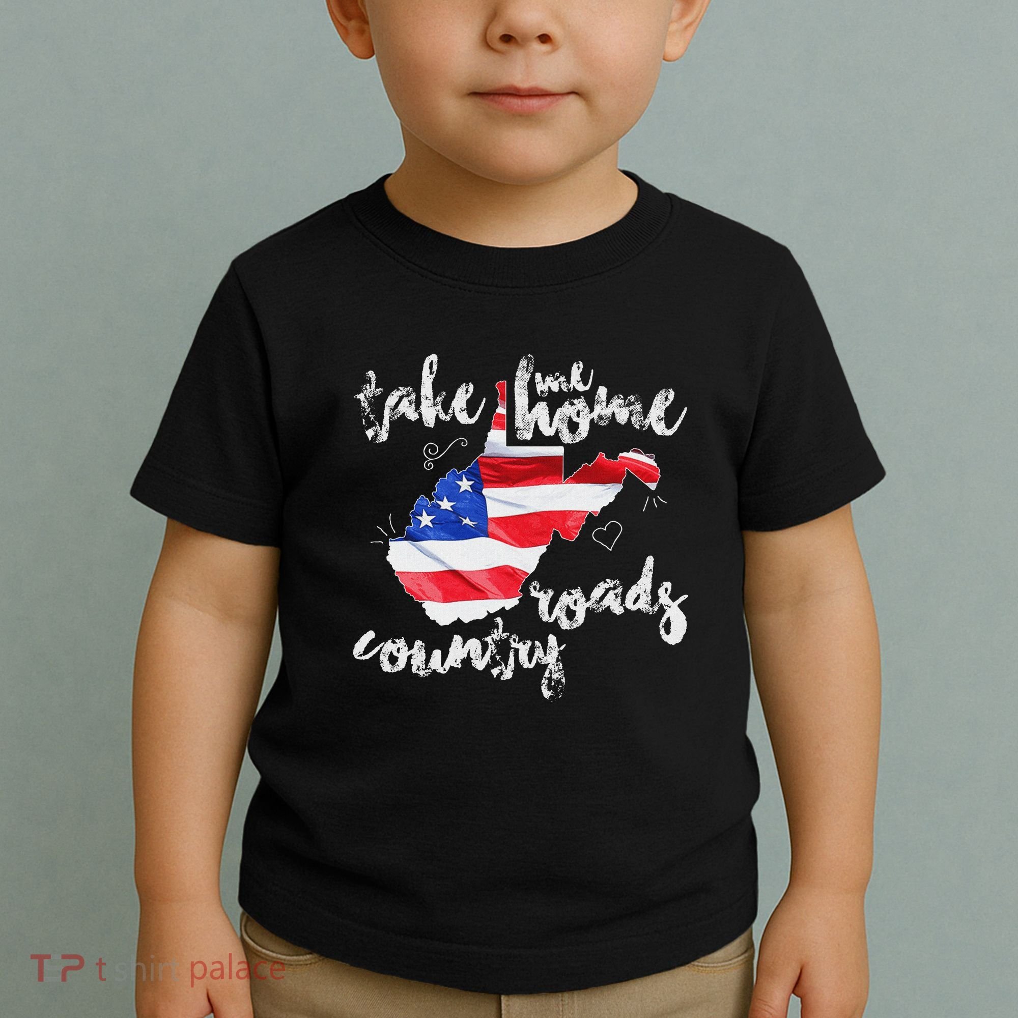 Wv Country Roads West Virginia Toddler T-Shirt