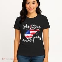 Wv Country Roads West Virginia Women's T-Shirt thumb 4