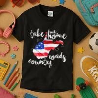 Wv Country Roads West Virginia Kids T-Shirt thumb 3