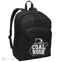 Wv Coal Rush With State And Miner Hard Hat Port Authority Basic Backpack thumb 0