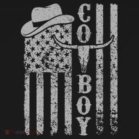 Western Country Rodeo Southern American Flag Long Sleeve Shirt thumb 2