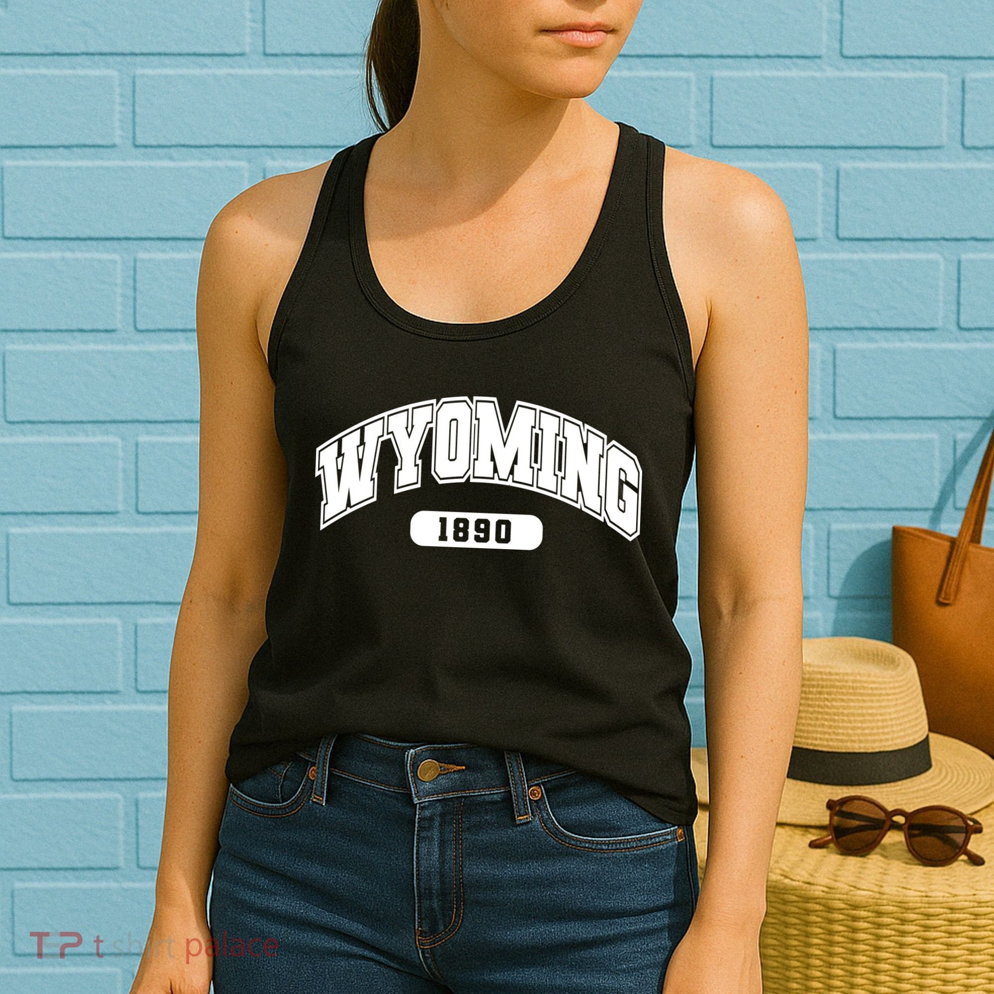 Wyoming Collegiate Style 1890 Women's Tank Top