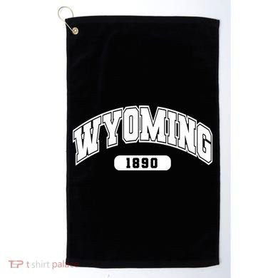 Wyoming Collegiate Style 1890 Golf Towel
