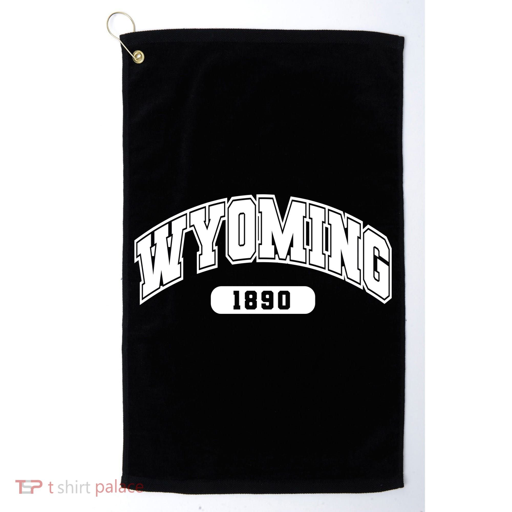 Wyoming Collegiate Style 1890 Golf Towel