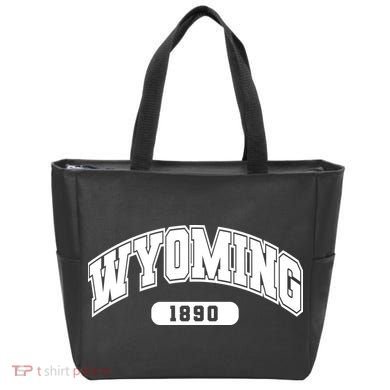 Wyoming Collegiate Style 1890 Tote Bag