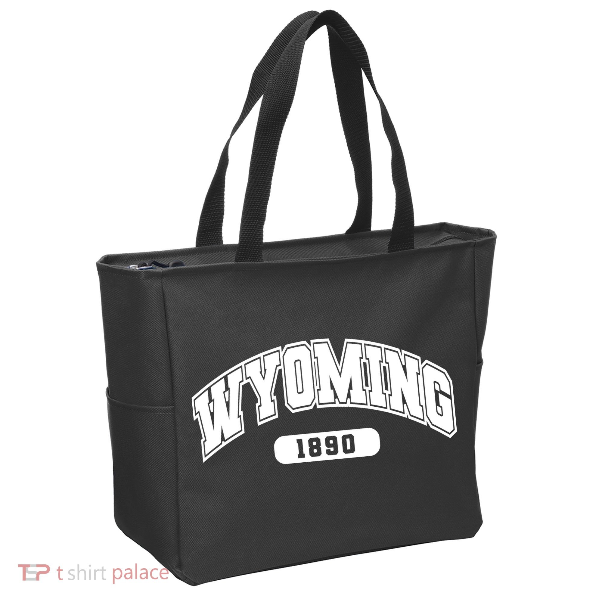 Wyoming Collegiate Style 1890 Tote Bag