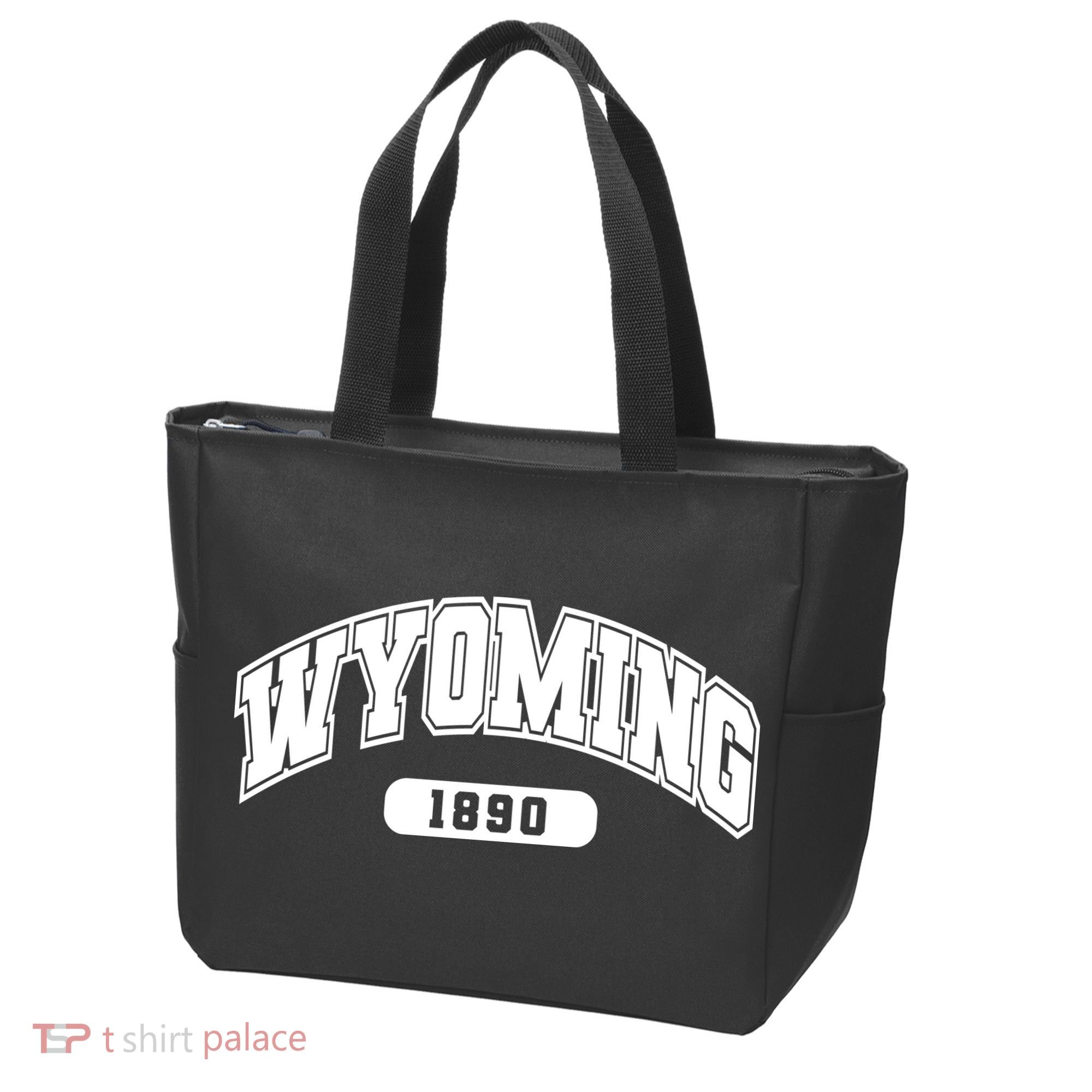 Wyoming Collegiate Style 1890 Tote Bag