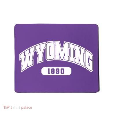 Wyoming Collegiate Style 1890 Mousepad