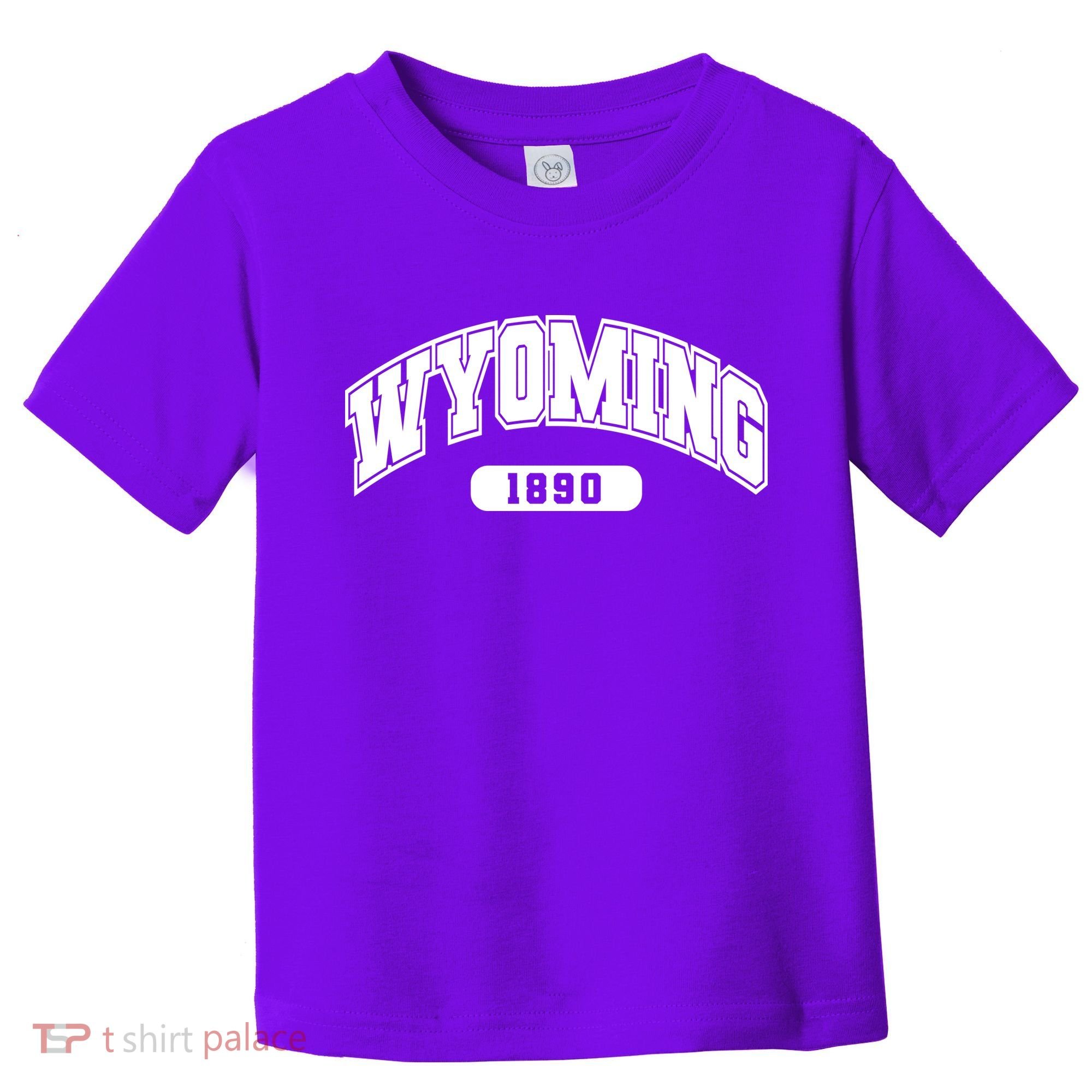 Wyoming Collegiate Style 1890 Toddler T-Shirt
