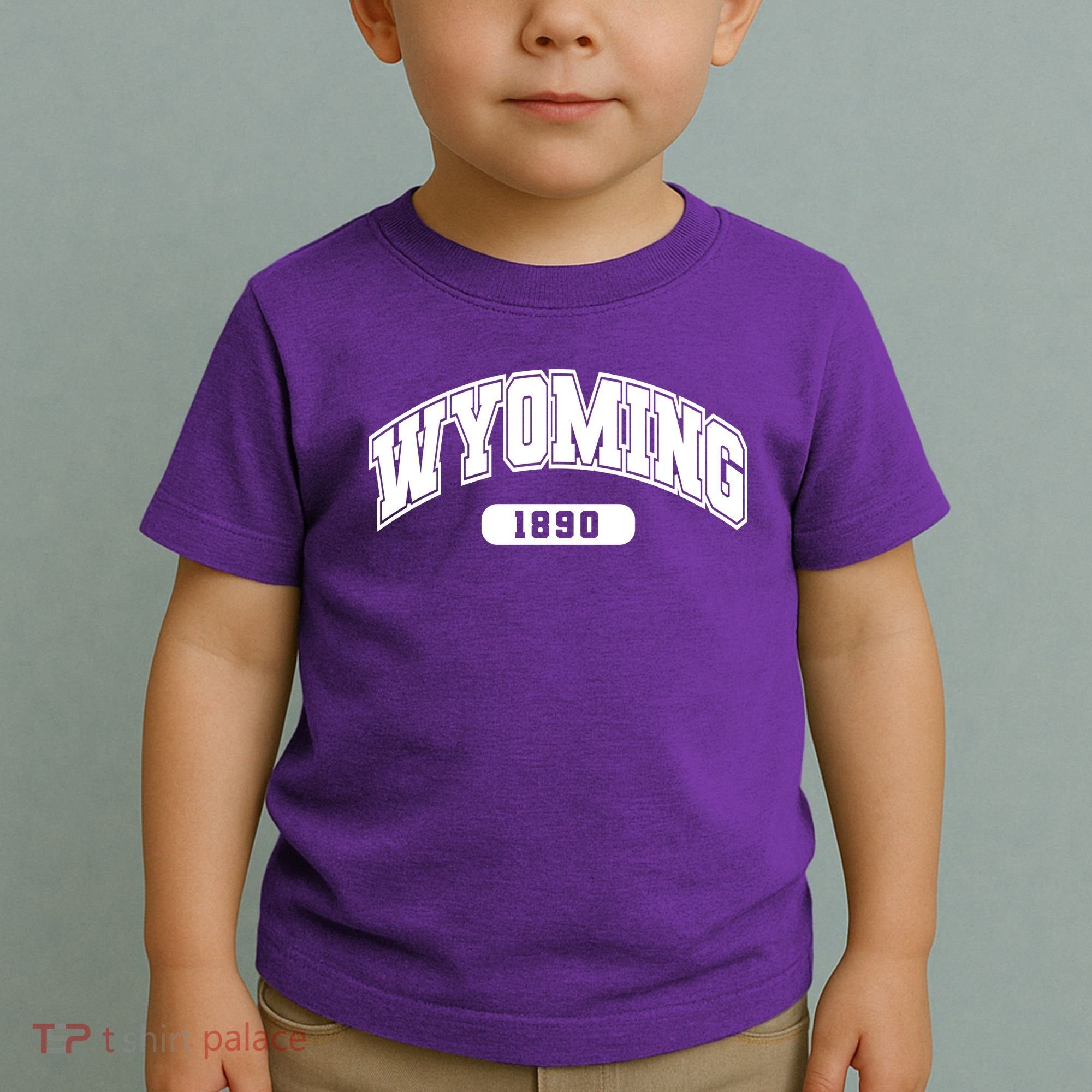 Wyoming Collegiate Style 1890 Toddler T-Shirt