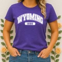 Wyoming Collegiate Style 1890 Women's T-Shirt thumb 2