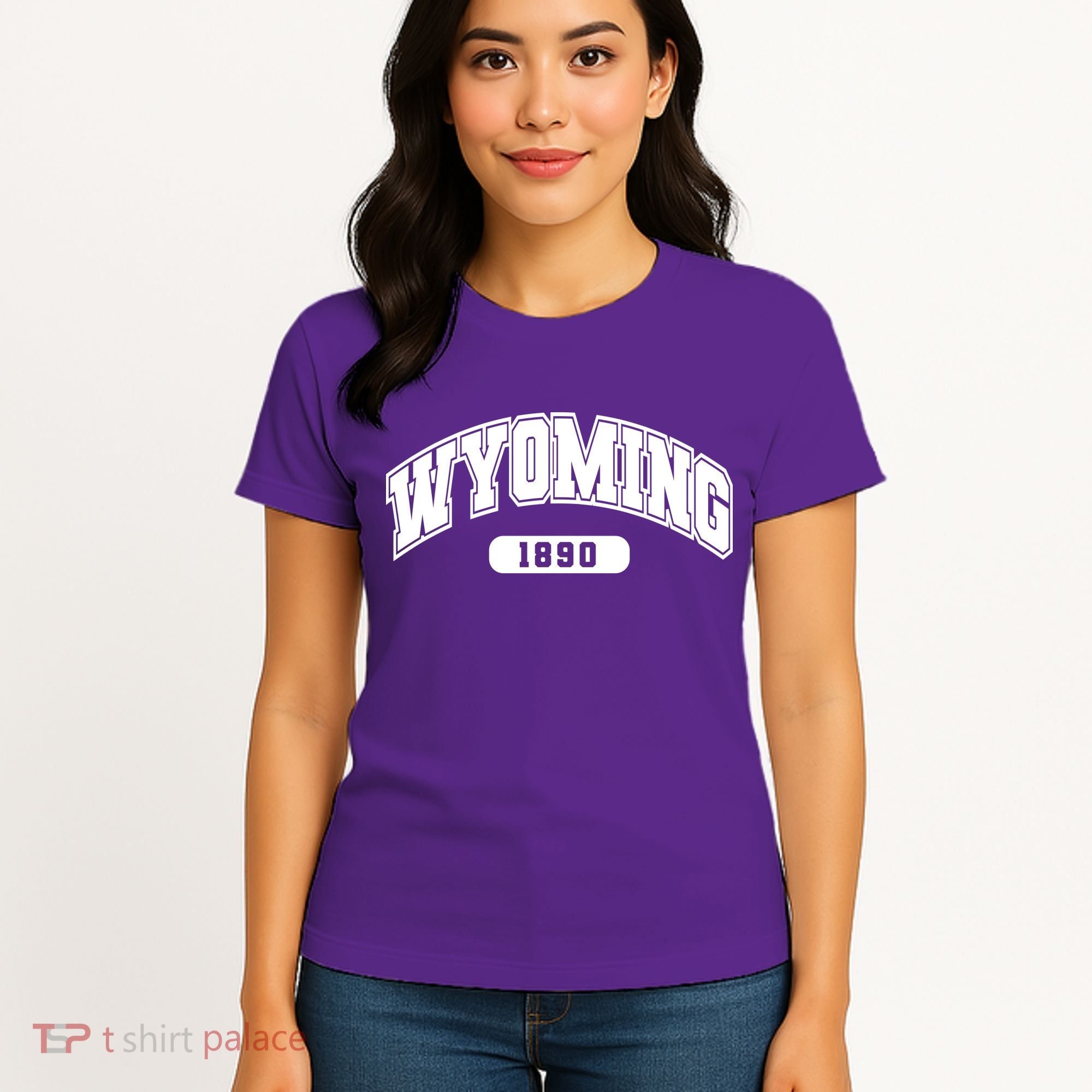Wyoming Collegiate Style 1890 Women's T-Shirt