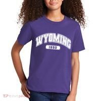 Wyoming Collegiate Style 1890 Kids T-Shirt thumb 2