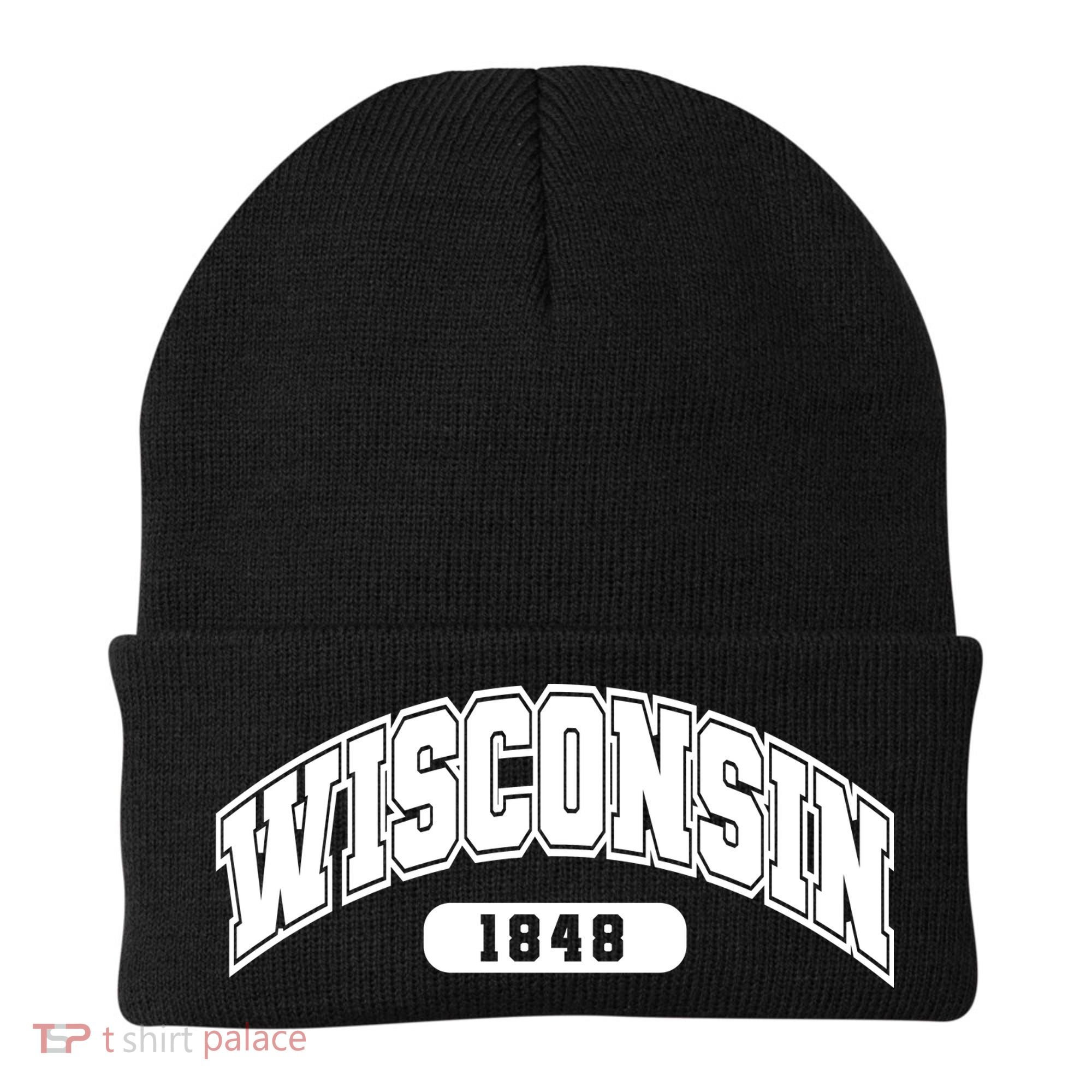 Wisconsin Collegiate Style 1848 Beanie
