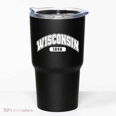 Wisconsin Collegiate Style 1848 Tumbler