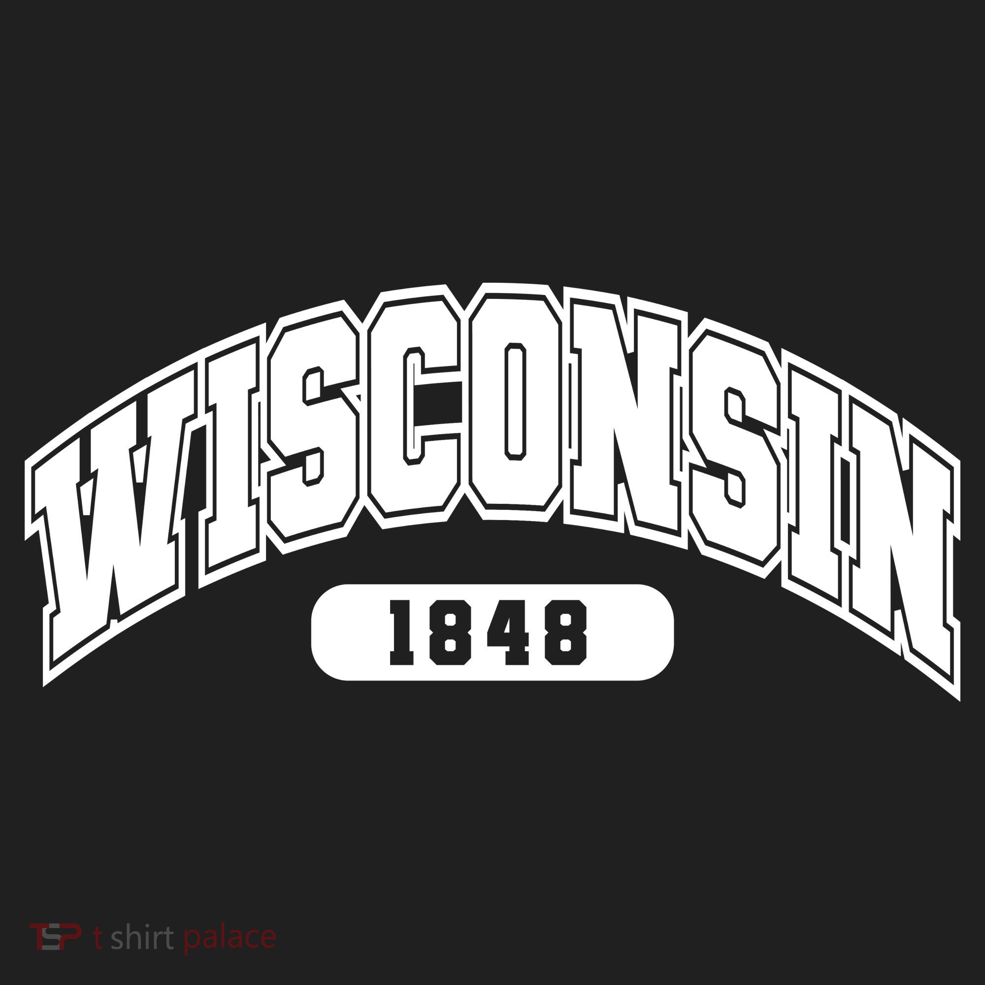 Wisconsin Collegiate Style 1848 Tumbler